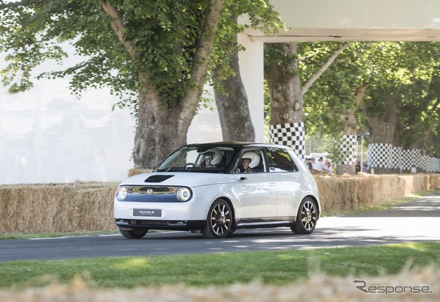 ホンダ e の最新プロトタイプ(グッドウッド2019)