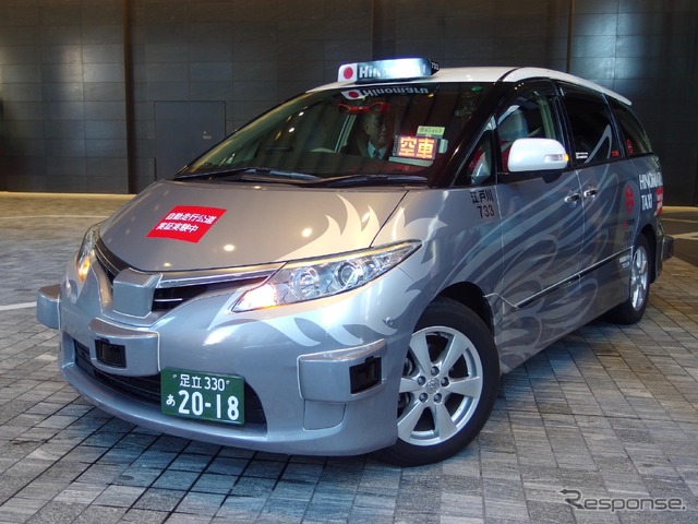 ZMP×日の丸交通の自動運転タクシー（2018年8月）