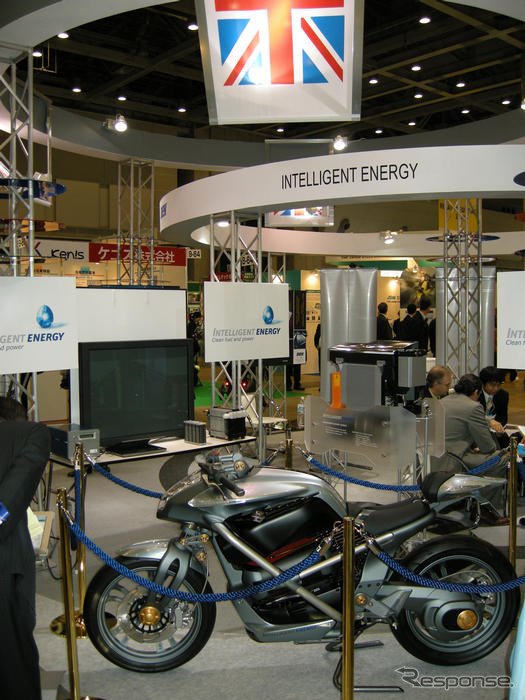 FC EXPO 08…スズキの燃料電池バイク、英国パビリオンに