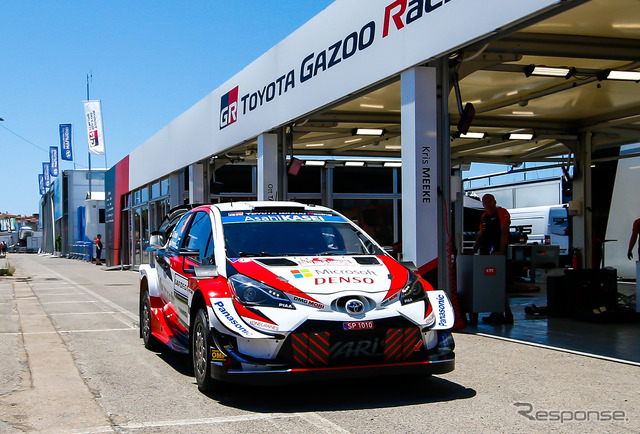 トヨタ・ヤリスWRC(今季WRCイタリア戦)