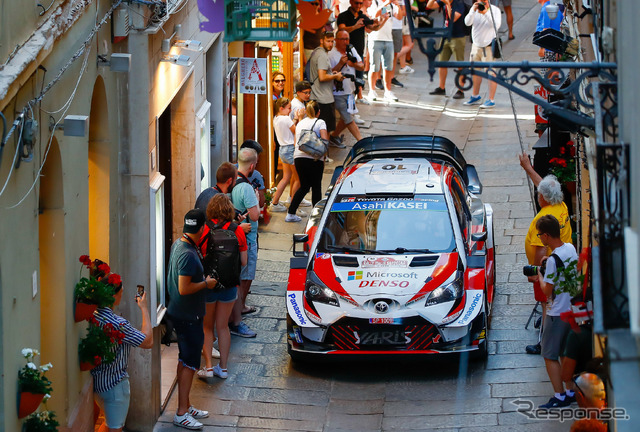 トヨタ・ヤリスWRC(今季WRCイタリア戦)