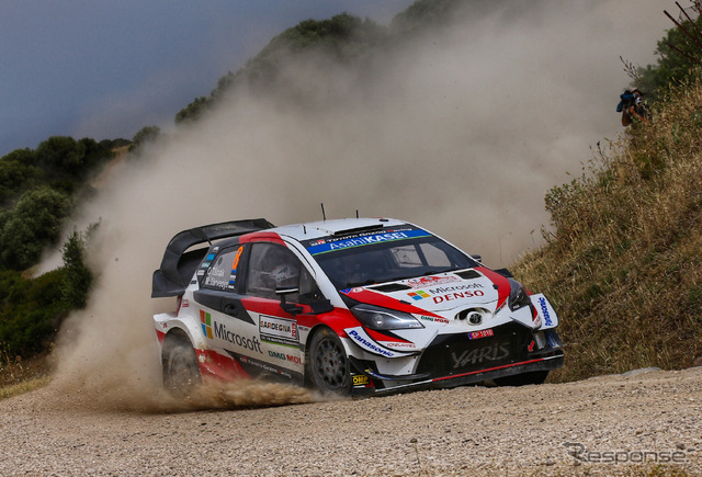 トヨタ・ヤリスWRC(今季WRCイタリア戦)