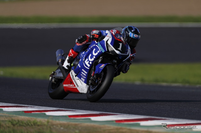 ジョシュ・フック選手(7月24日、鈴鹿8耐テスト)