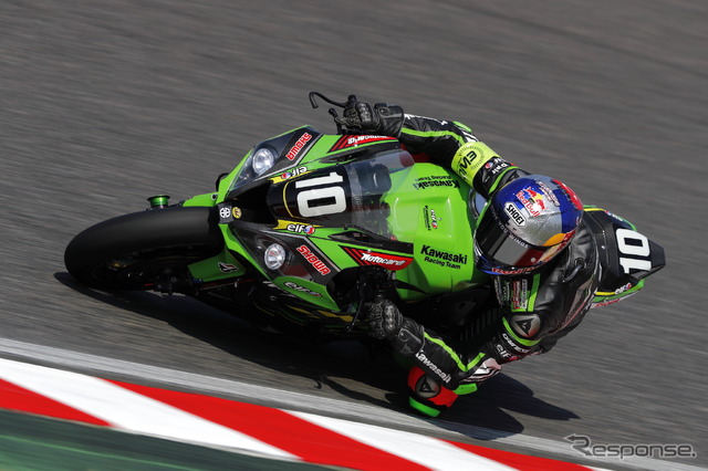 トプラック・ラズガットリオグル選手(7月24日、鈴鹿8耐テスト)