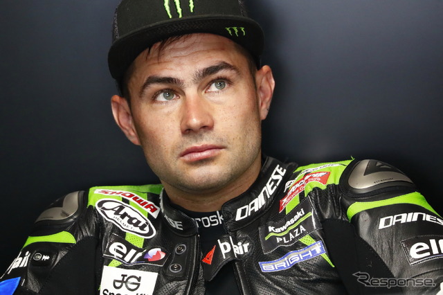 レオン・ハスラム選手(7月24日、鈴鹿8耐テスト)