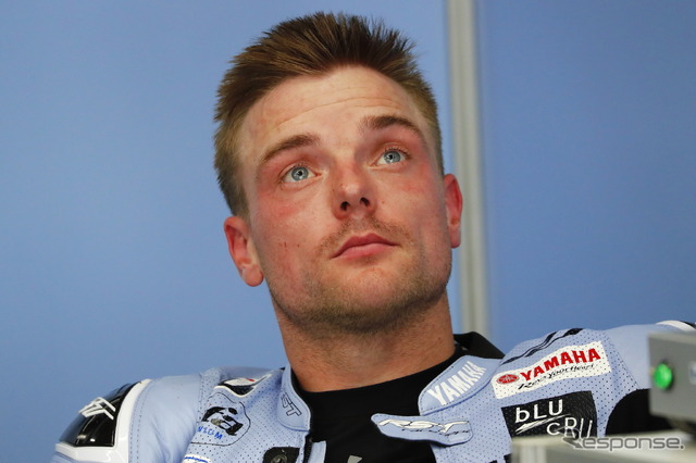 アレックス・ローズ選手(7月24日、鈴鹿8耐テスト)
