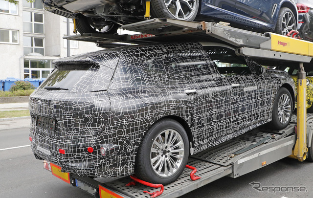 BMW iNEXT/i5 市販型プロトタイプ(スクープ写真)