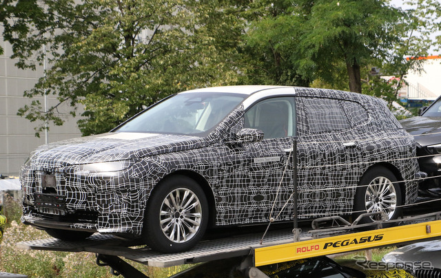 BMW iNEXT/i5 市販型プロトタイプ(スクープ写真)