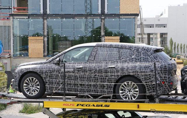 BMW iNEXT/i5 市販型プロトタイプ(スクープ写真)
