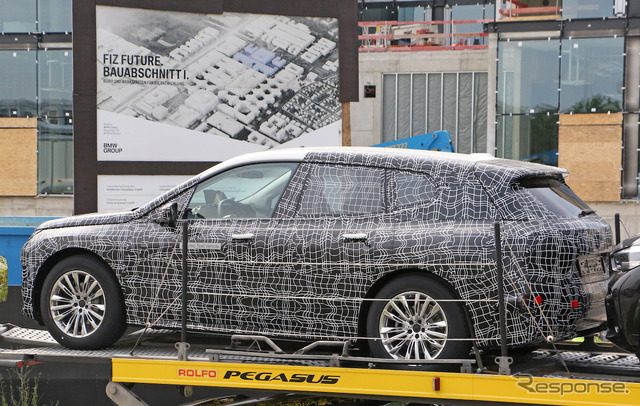 BMW iNEXT/i5 市販型プロトタイプ(スクープ写真)
