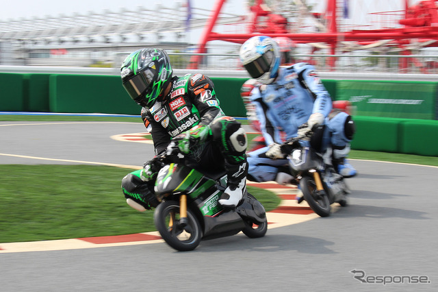 序盤トップを走った柳川明