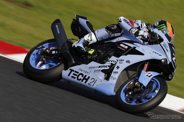 マイケル・ファン・デル・マーク選手(7月24日、鈴鹿8耐テスト)