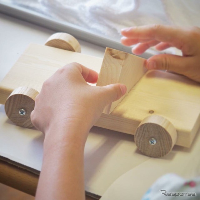 木のクルマを作って遊ぼう!