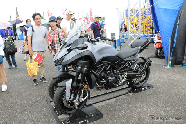 鈴鹿8耐ヤマハ発動機ブース《撮影 先川知香》