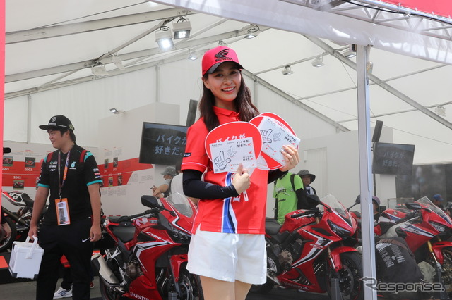 鈴鹿8耐ホンダブース《撮影 先川知香》