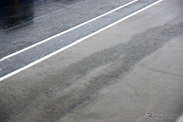 雨の鈴鹿サーキット