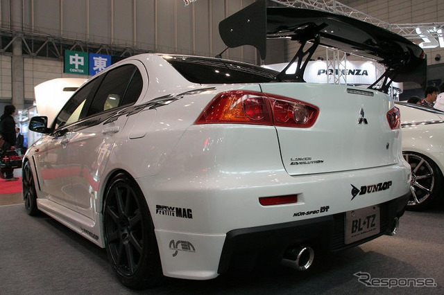 【東京オートサロン08】写真蔵…BLITZ ランエボX