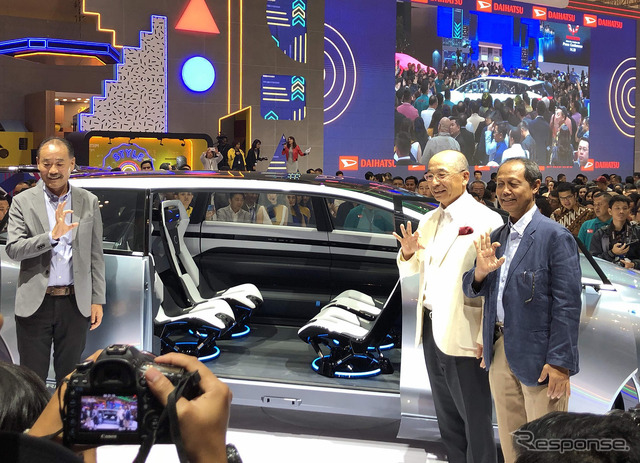 ダイハツ奥平総一郎社長(インドネシア国際オートショー)