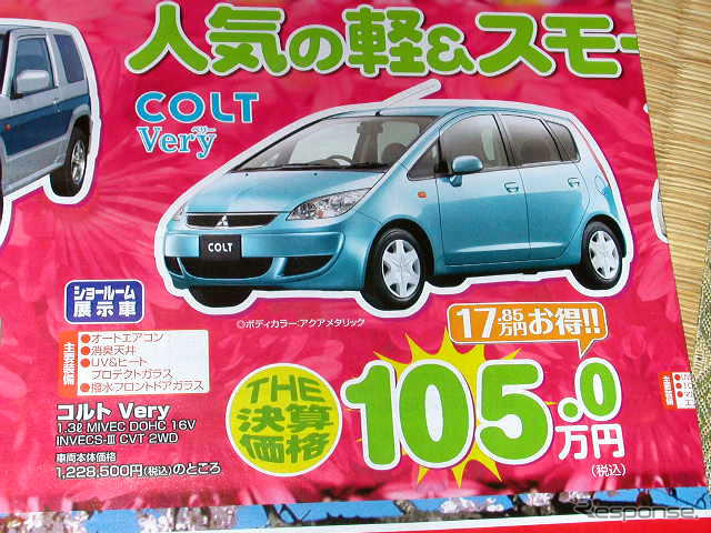 【明日の値引き情報】このプライスでコンパクトカーを購入できる!!