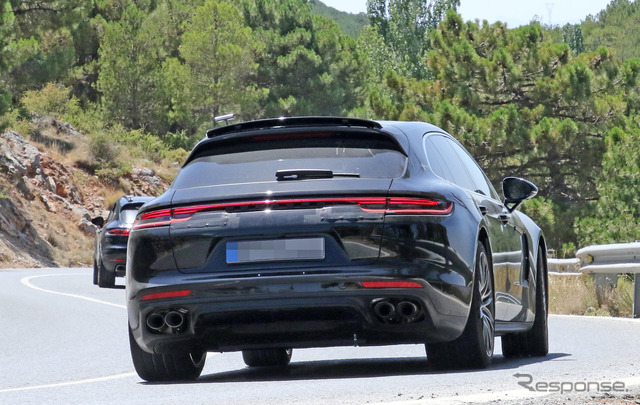 ポルシェ パナメーラ スポーツツーリスモ 改良新型(スクープ写真)