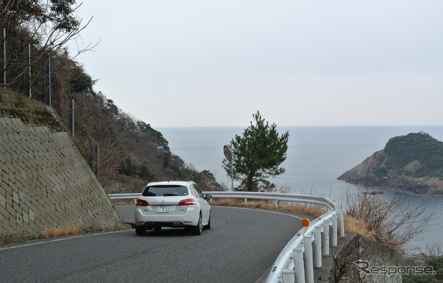 兵庫の日本海沿岸にて。