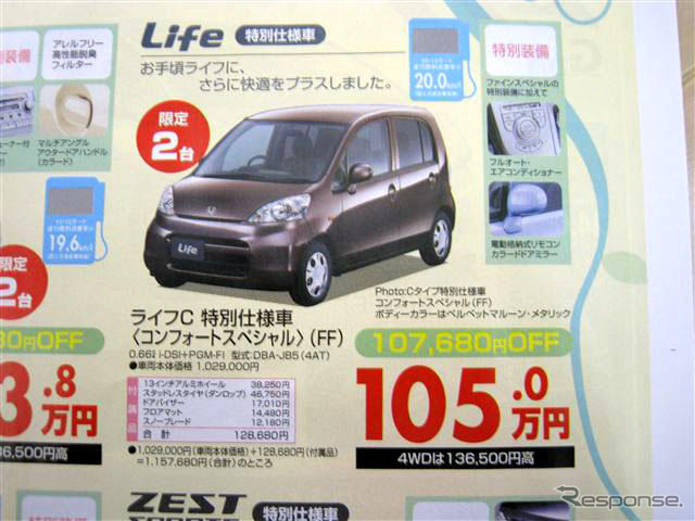 【桃の節句 値引き情報】このプライスで軽自動車を購入できる!!