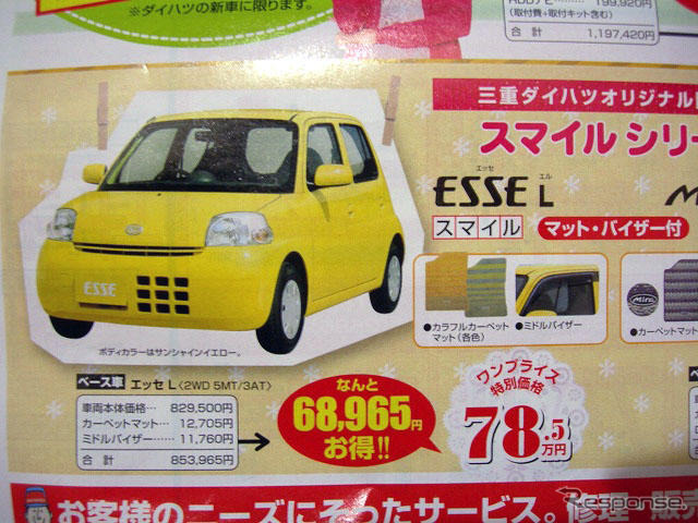 【桃の節句 値引き情報】このプライスで軽自動車を購入できる!!