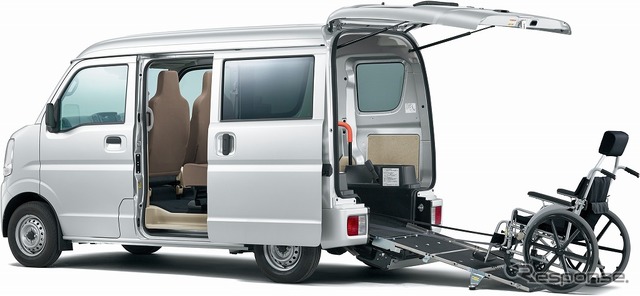 スズキ エブリイ 車いす移動車(シルキーシルバーメタリック)