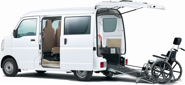 スズキ エブリイ 車いす移動車(スぺリアホワイト)