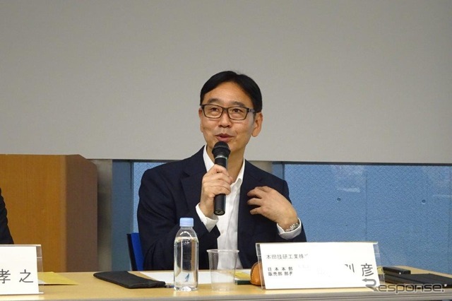 ホンダ　日本本部の岩崎則彦部長