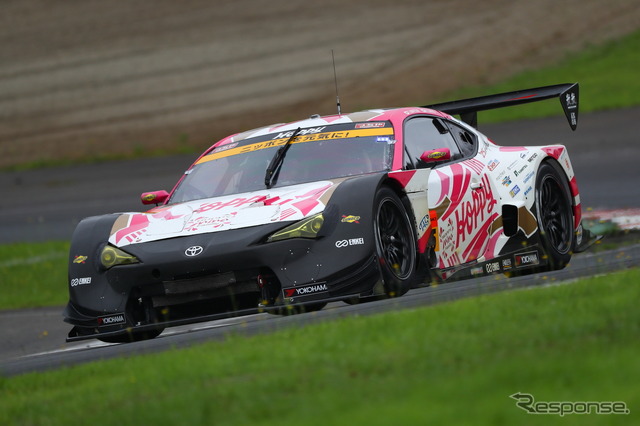 SUPER GT 公式テストSUGO 2日目(2019年8月11日)。GT300クラス・トップタイムのNo.25 HOPPY 86 MC