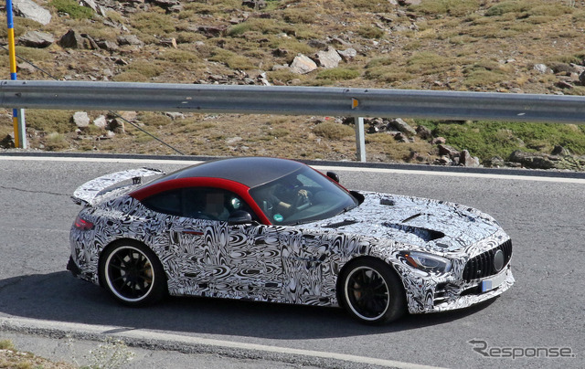 メルセデスAMG GT R ブラックシリーズ 市販型プロトタイプ(スクープ写真)
