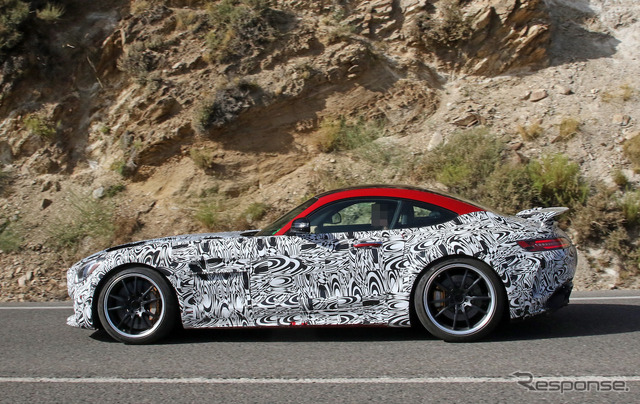 メルセデスAMG GT R ブラックシリーズ 市販型プロトタイプ(スクープ写真)