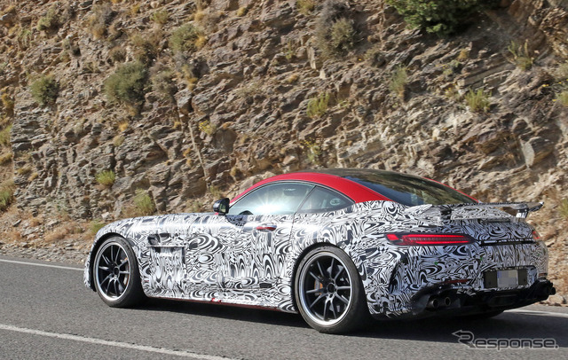 メルセデスAMG GT R ブラックシリーズ 市販型プロトタイプ(スクープ写真)