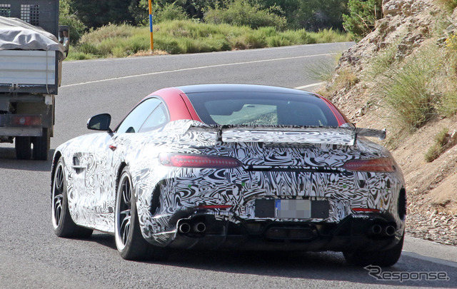 メルセデスAMG GT R ブラックシリーズ 市販型プロトタイプ(スクープ写真)