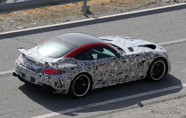 メルセデスAMG GT R ブラックシリーズ 市販型プロトタイプ(スクープ写真)