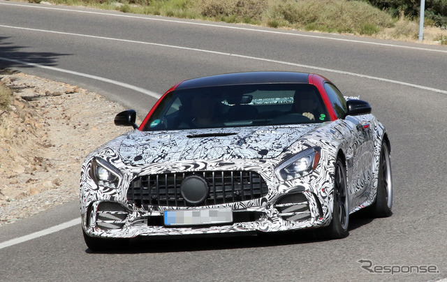 メルセデスAMG GT R ブラックシリーズ 市販型プロトタイプ(スクープ写真)