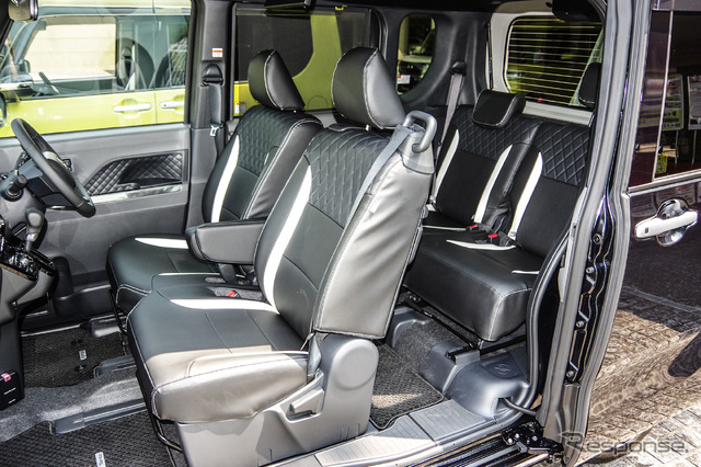 ダイハツ タントカスタム 新型(用品パッケージ装着車)