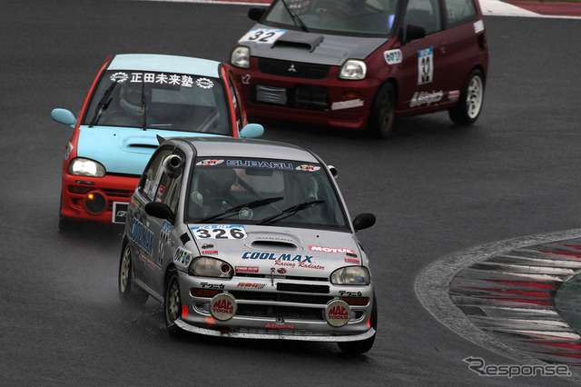 総合2位、GP-3クラス優勝のN・S・O・RACING(富士K4-GP)