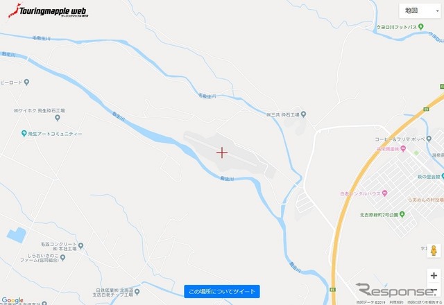 投稿用地図サイト