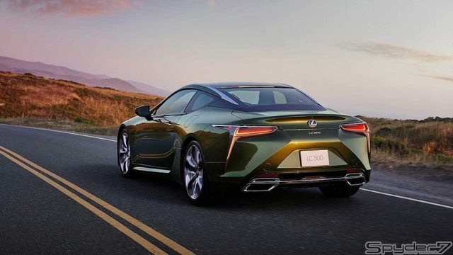 レクサス LC500 インスピレーション　シリーズ 2020年モデル　Nori Green