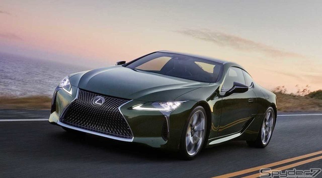 レクサス LC500 インスピレーション　シリーズ 2020年モデル　Nori Green