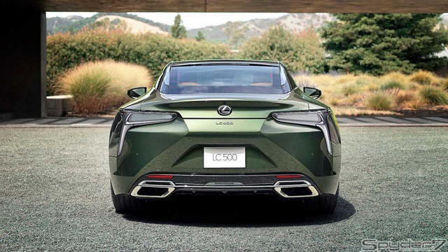 レクサス LC500 インスピレーション　シリーズ 2020年モデル　Nori Green