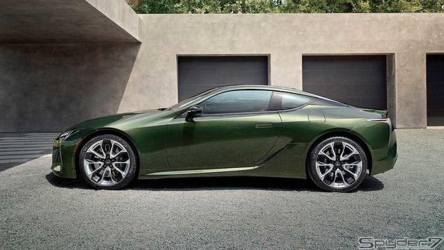 レクサス LC500 インスピレーション　シリーズ 2020年モデル　Nori Green