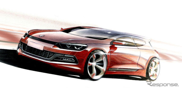 【ジュネーブモーターショー08】エブリデイ・スポーツカー、VW シロッコ