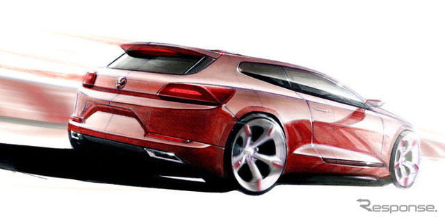 【ジュネーブモーターショー08】エブリデイ・スポーツカー、VW シロッコ