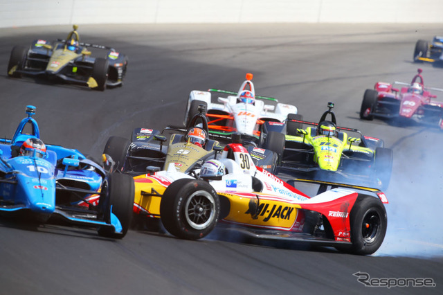 #30 佐藤琢磨(INDYCAR 第14戦)