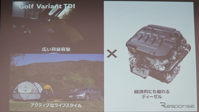 フォルクスワーゲン、ゴルフファミリーにTDIモデルを投入