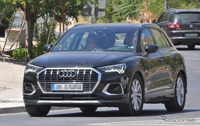 アウディ Q3 PHEV 市販型プロトタイプ スクープ写真