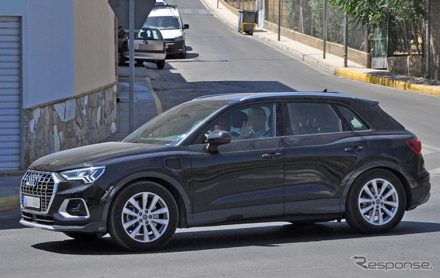アウディ Q3 PHEV 市販型プロトタイプ スクープ写真